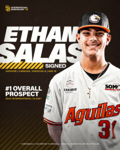 Padres Sign Top International Prospect Ethan Salas