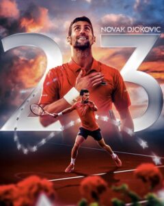 Novak Djokovic First Man to Win 23 Grand Slam Titles