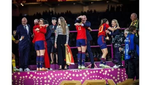 Spain's Women's World Cup Title Marred By A Kiss