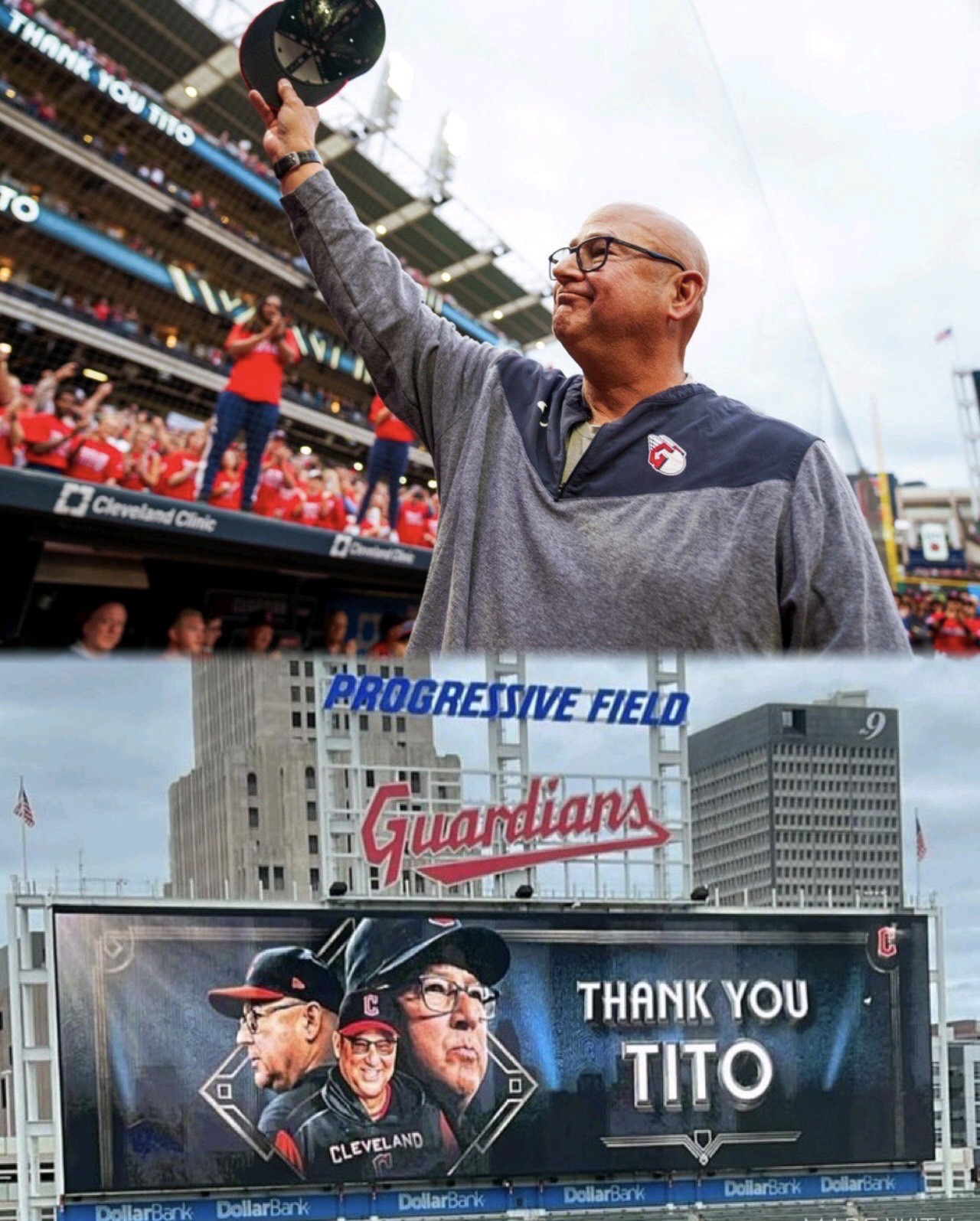 Terry Francona retires as the Cleveland Guardians manager