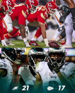 Chiefs and Eagles Week 11