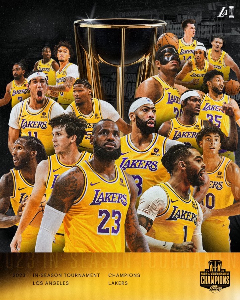 Lakers Win the NBA’s First Ever In-Season Tournament