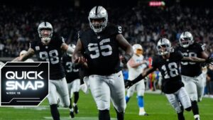 Raiders Thrashed the Chargers on Thursday Night Football