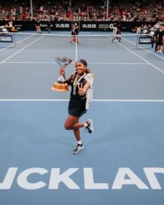 Coco Gauff Wins Her Second Consecutive Auckland Title