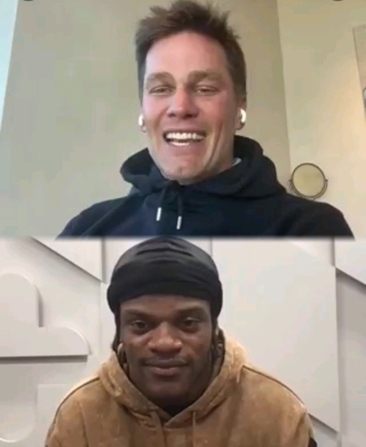 Tom Brady Tells Lamar Jackson He’s The Reason People Watch the NFL