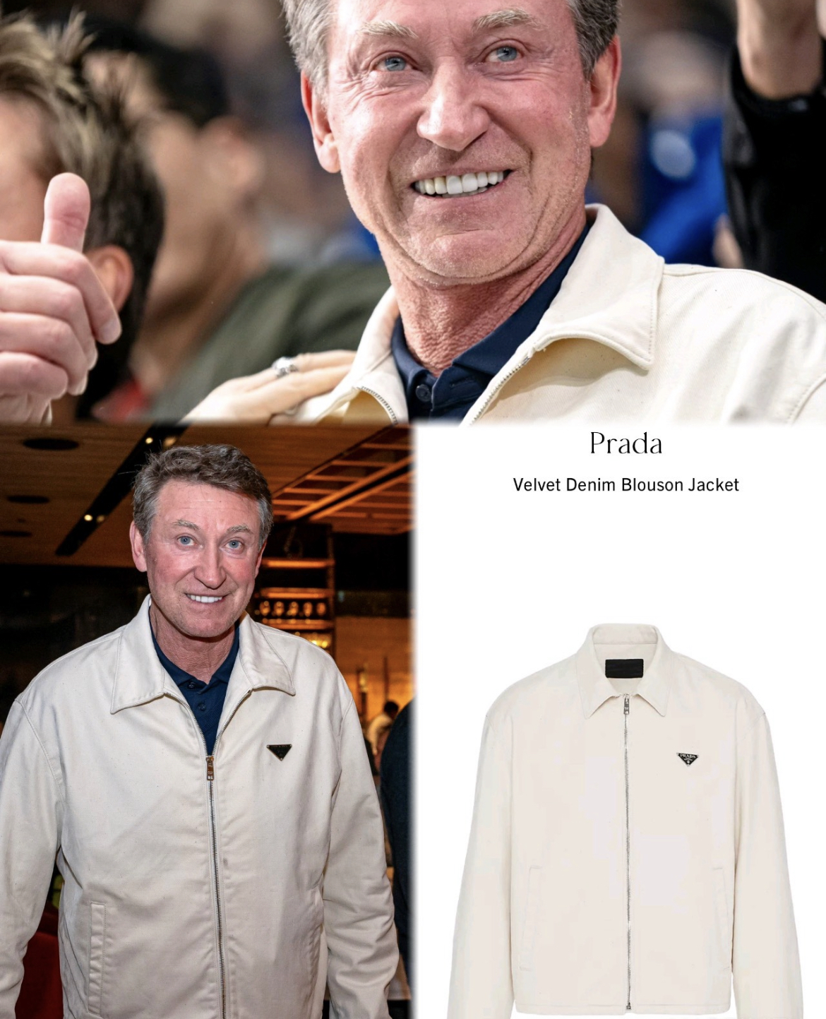Wayne Gretzky Attends Vancouver Canucks Game Against Ottawa