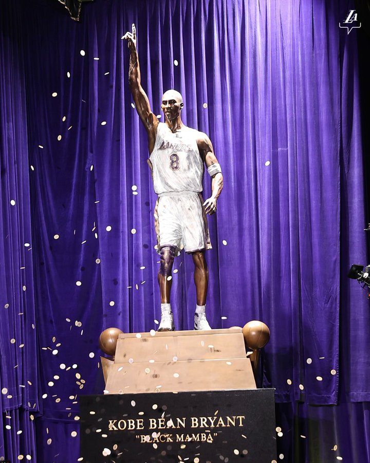 Kobe Bryant Statue Unveiling