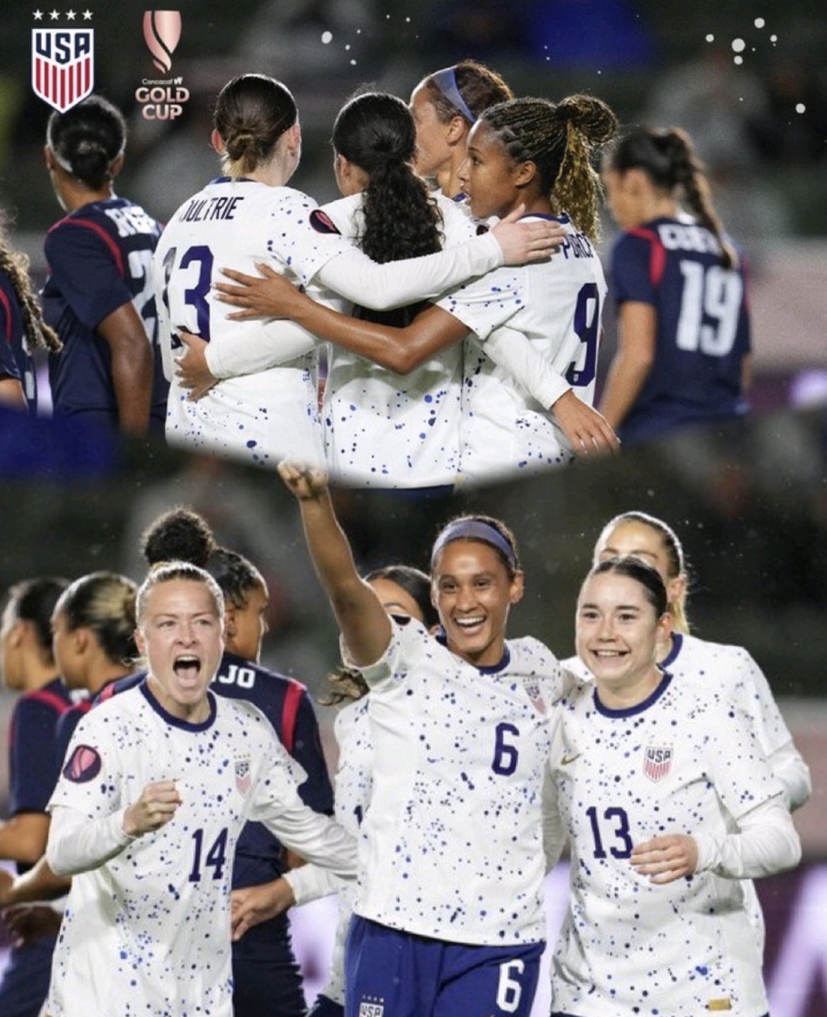 USWNT Defeats Dominican Republic 5-0 in Gold Cup Match