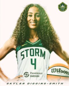 WNBA Seattle Storm Signs Point Guard Skylar Diggins-Smith