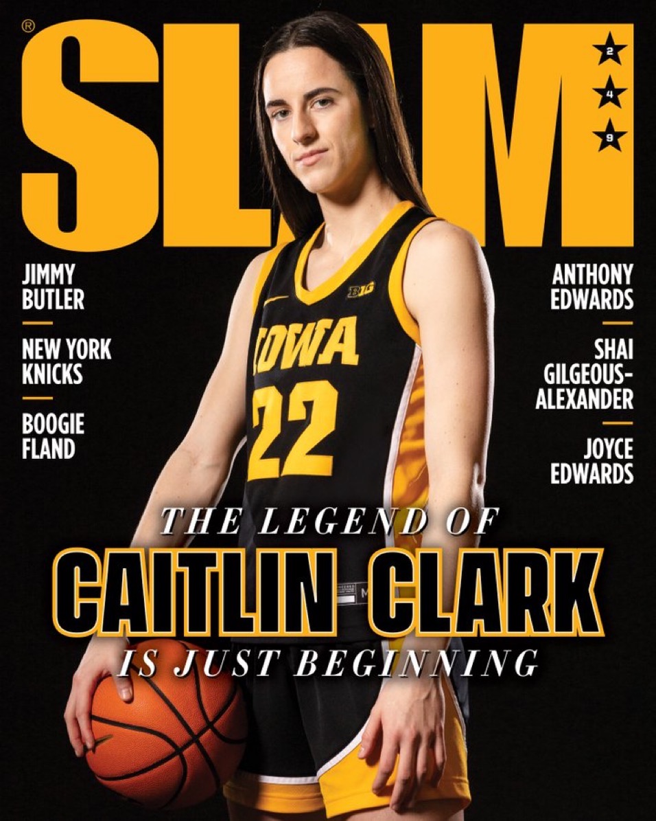 Caitlin Clark Covers SLAM- Along With Teammates Gabbie Marshall and Kate Martin