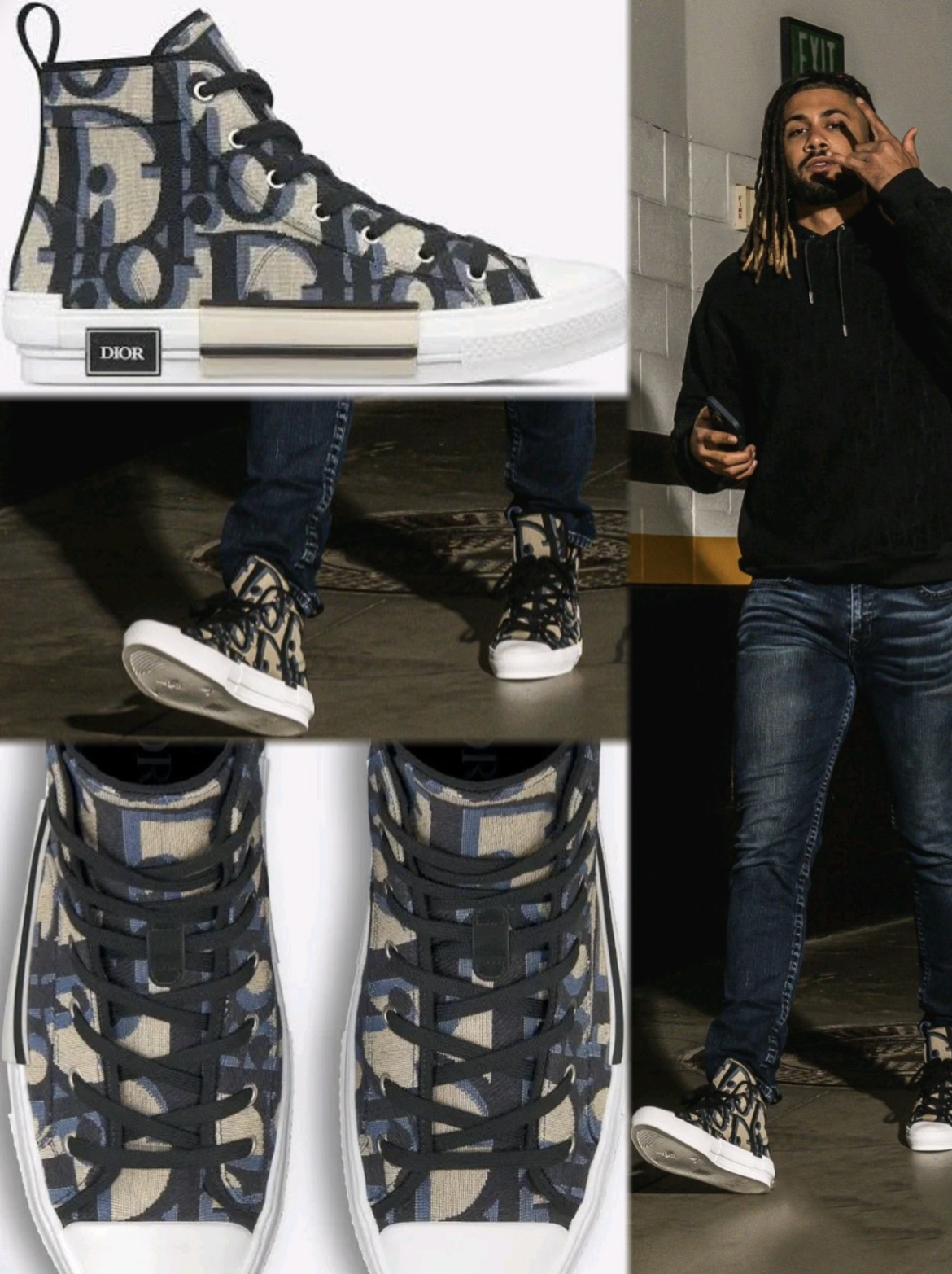 Fernando Tatis Jr Wearing Dior B23 Sneaker- And Opening Day Kicks
