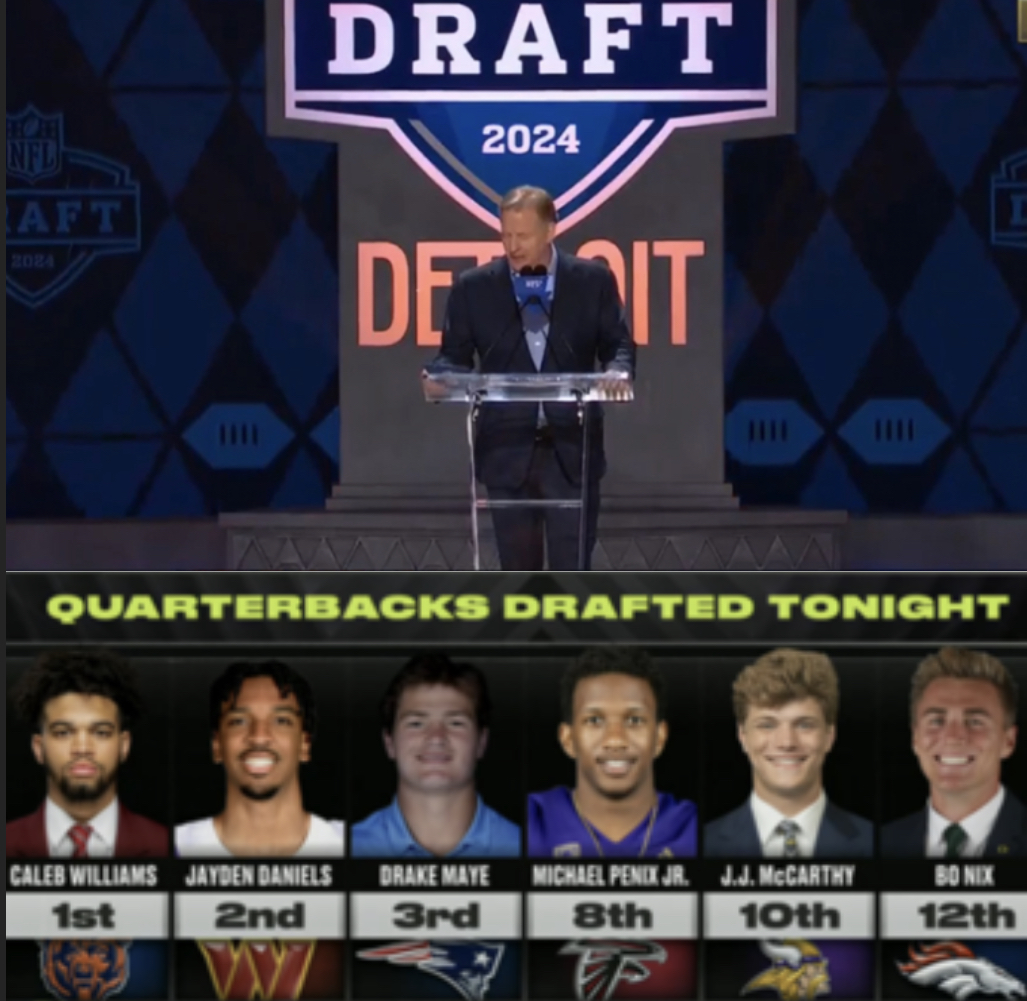 2024 NFL Draft First Round Summary All the Trading Action Plus More Offense!