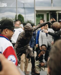 76ers Unveil Allen Iverson Statue on Legends Walk