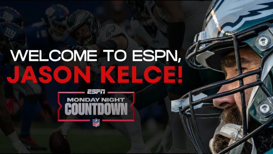 Jason Kelce Will Join Monday Night Countdown and Cover Super Bowl LXI