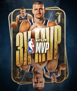 Nikola Jokić Wins 3rd NBA MVP Award