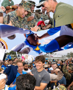 Chargers Minicamp and Camp Pendleton Play 60 Event