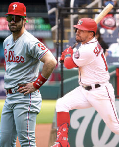 Phillies place Bryce Harper and Kyle Schwarber on Injured List