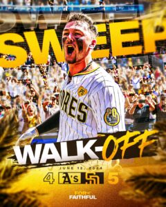 San Diego Padres Sweep Oakland A’s and Jackson Merrill Makes History!