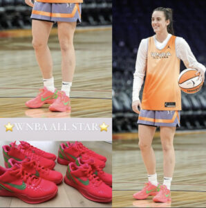 Caitlin Clark Debuts WNBA All-Stars Nike Kobe 6 PE