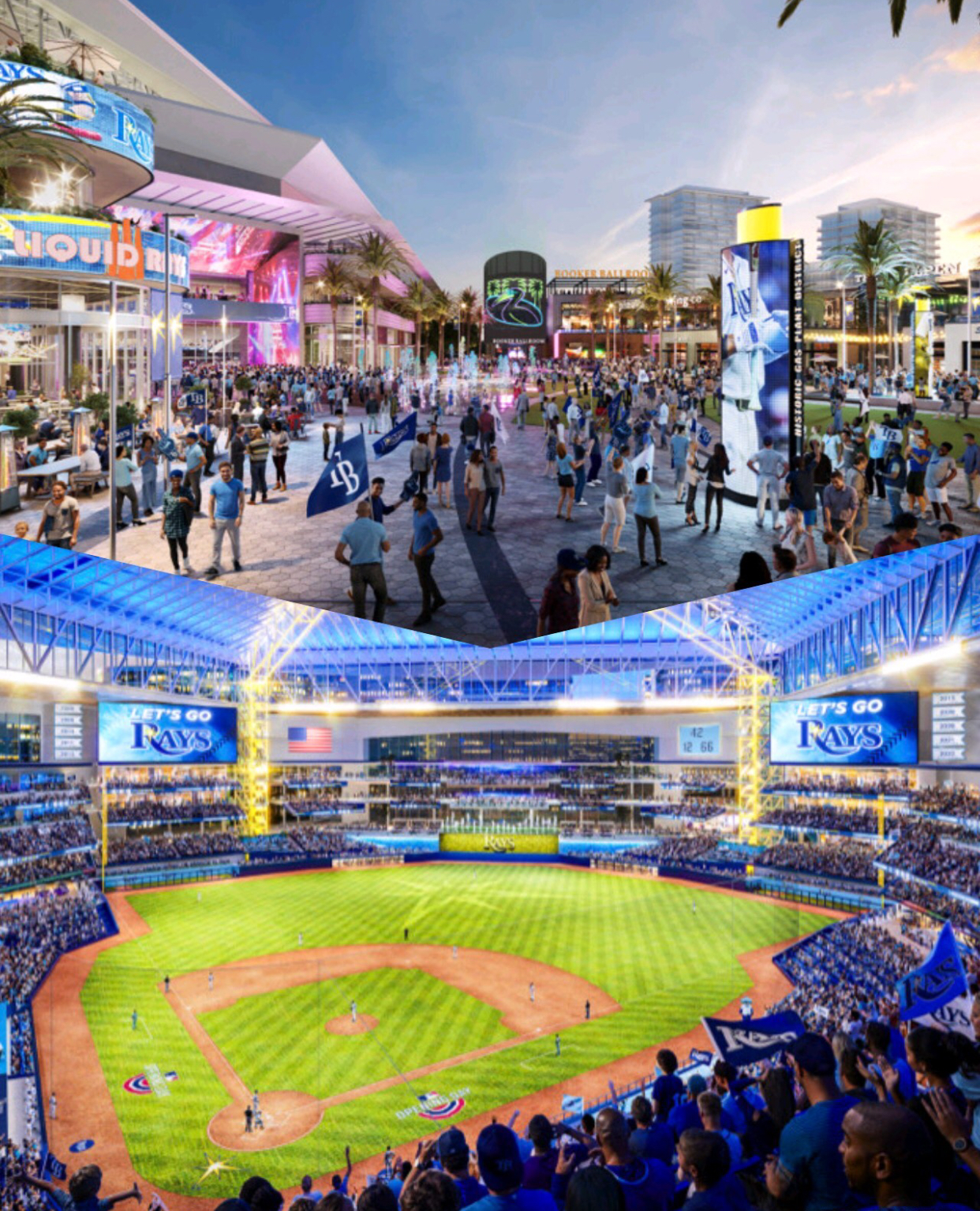 City Council Approves Tampa Bay Rays and Hines Stadium and Historic Gas Plant District