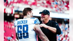 Detroit Lions And Taylor Decker Agreed To New Contract Extension