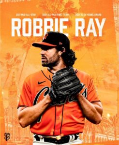 Giants Robbie Ray Makes Season Debut Against Los Angeles Dodgers