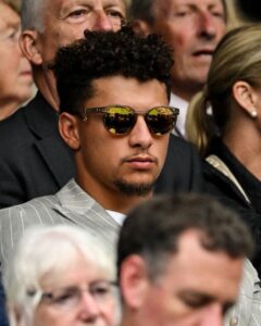 Kansas City Chiefs Patrick Mahomes Attends Wimbledon