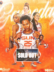 Connecticut Sun Versus LA Sparks Sells Out TD Garden Making History