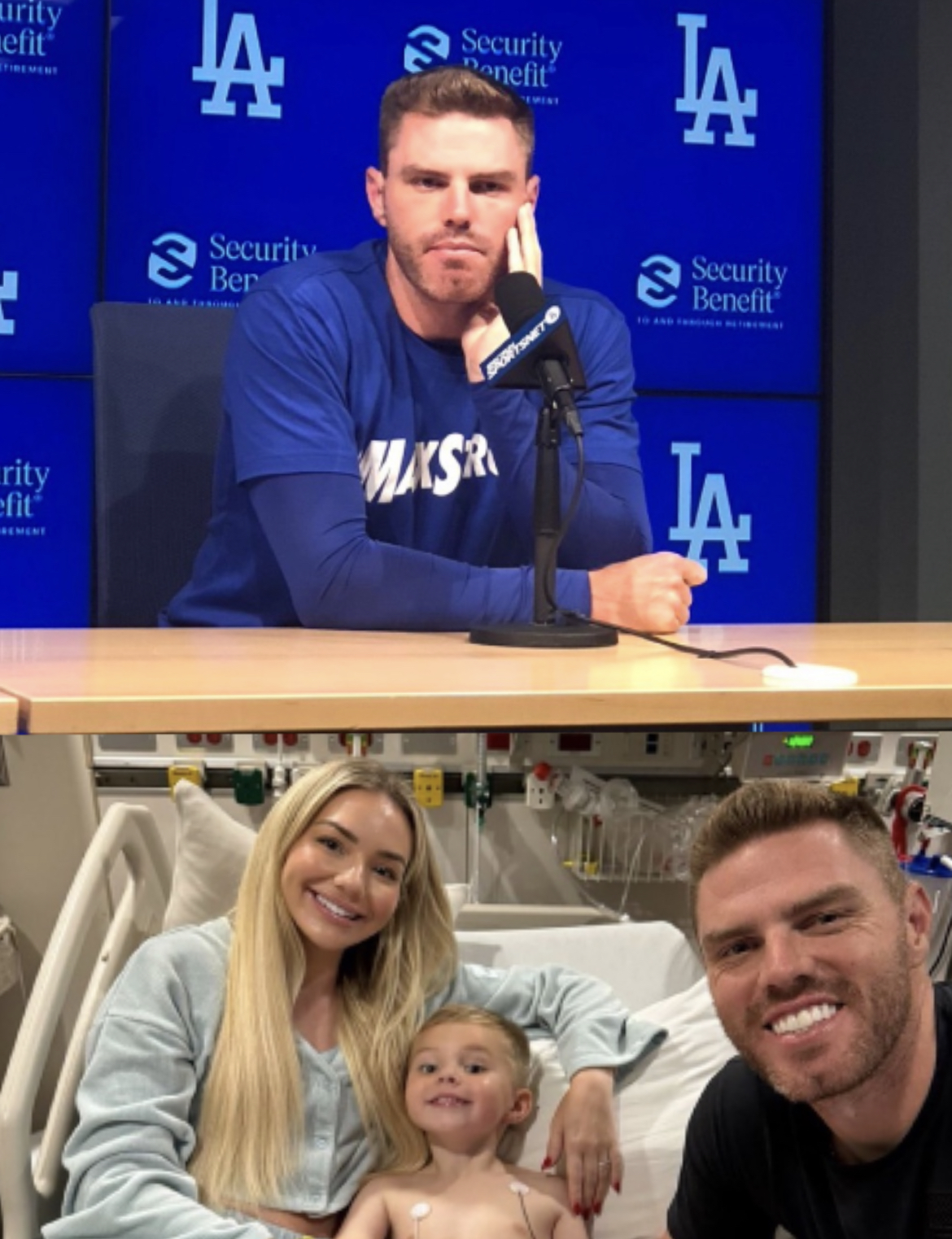 Dodgers Freddie Freeman Announces Son Max Home From Hospital