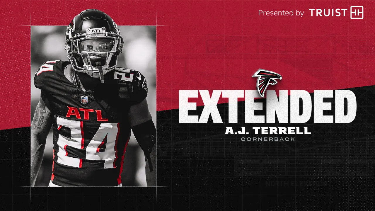 Falcons Sign A.J. Terrell To New Contract Extension