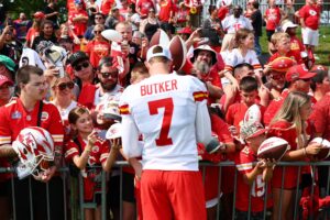 Kansas City Chiefs Extended Kicker Harrison Butker