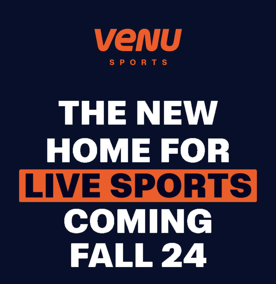 Venu Sports Announces Pricing