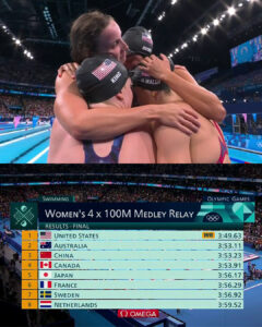 Women’s 4x100 Medley Relay Set World Record