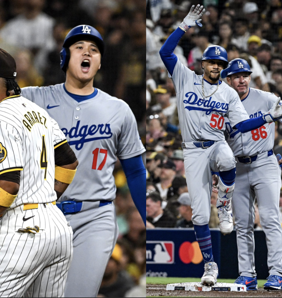 Dodgers Put Belt to Bat and Spank Padres in Game 4 of NLDS; Series Tied 2-2