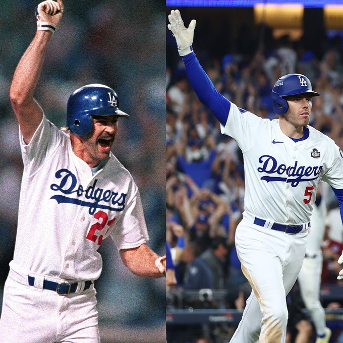 Freddie Freeman and Kirk Gibson Walk it Off in Game 1 of World Series 36 Years Apart