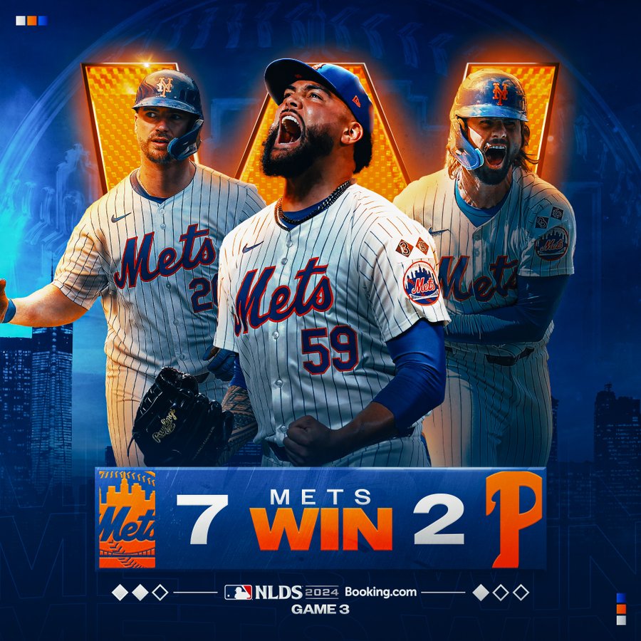 New York Mets Defeat Phillies in Game 3 of NLDS With Multiple Home Runs