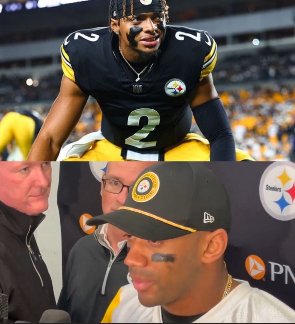 Steelers Mike Tomlin Says Justin Fields Will Start and Russell Wilson Will Backup