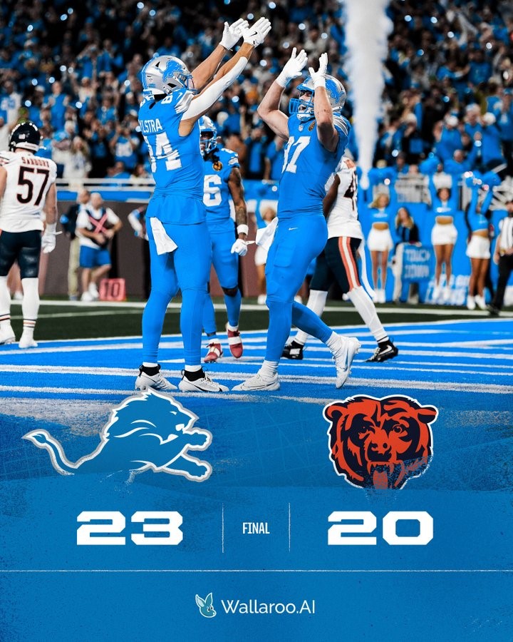 Detroit Lions Feasted On The Chicago Bears On Thanksgiving