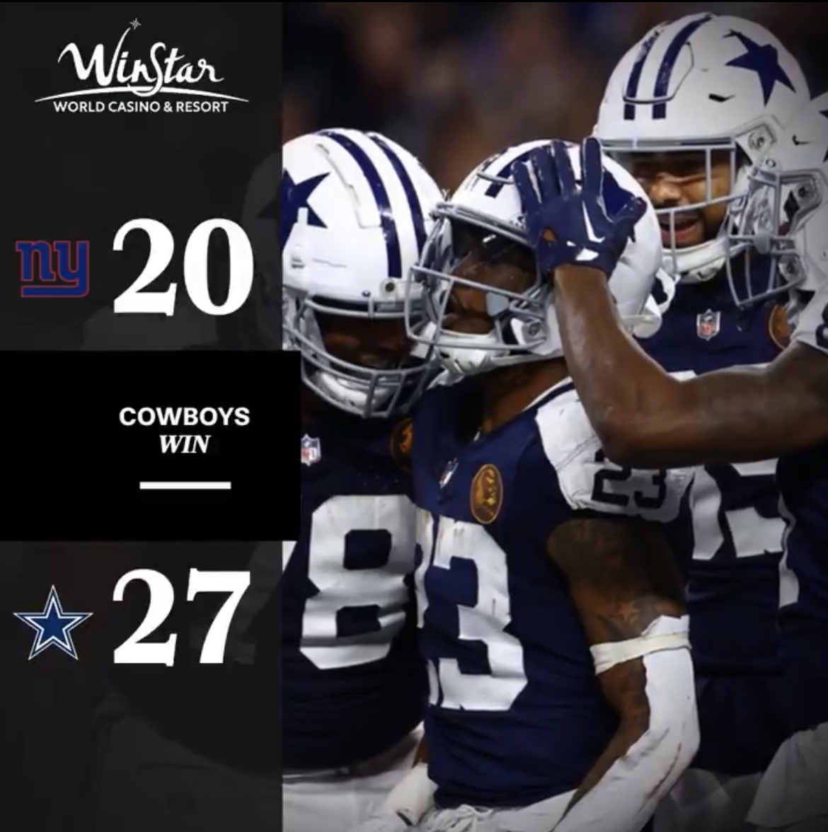 NFC East Tightly Contested Battle Between Giants And Cowboys