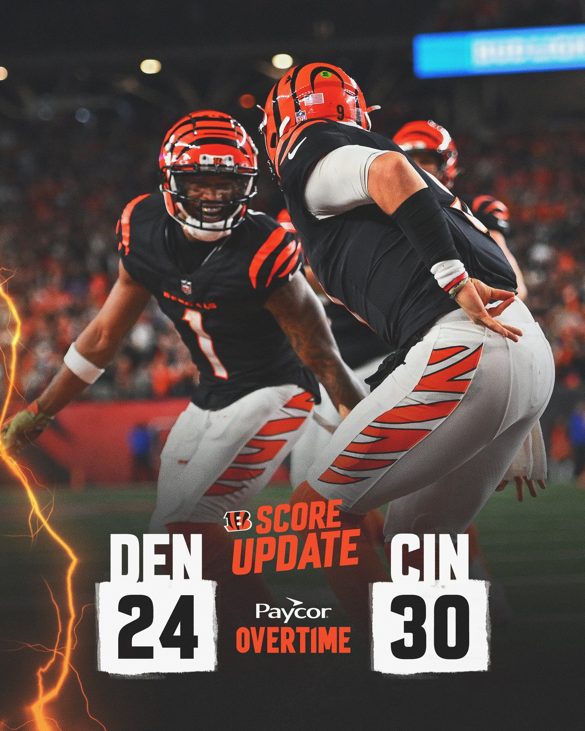 Bengals Defeated Broncos In Nail-Biting Overtime Game