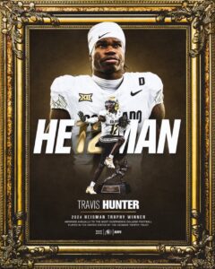 Colorado Buffs Travis Hunter Wins the Heisman