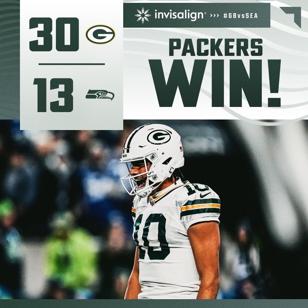 Green Bay Grounded The Seahawks On Sunday Night Football