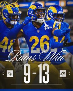 Rams Snatched Victory From Cardinals At The Last Minute