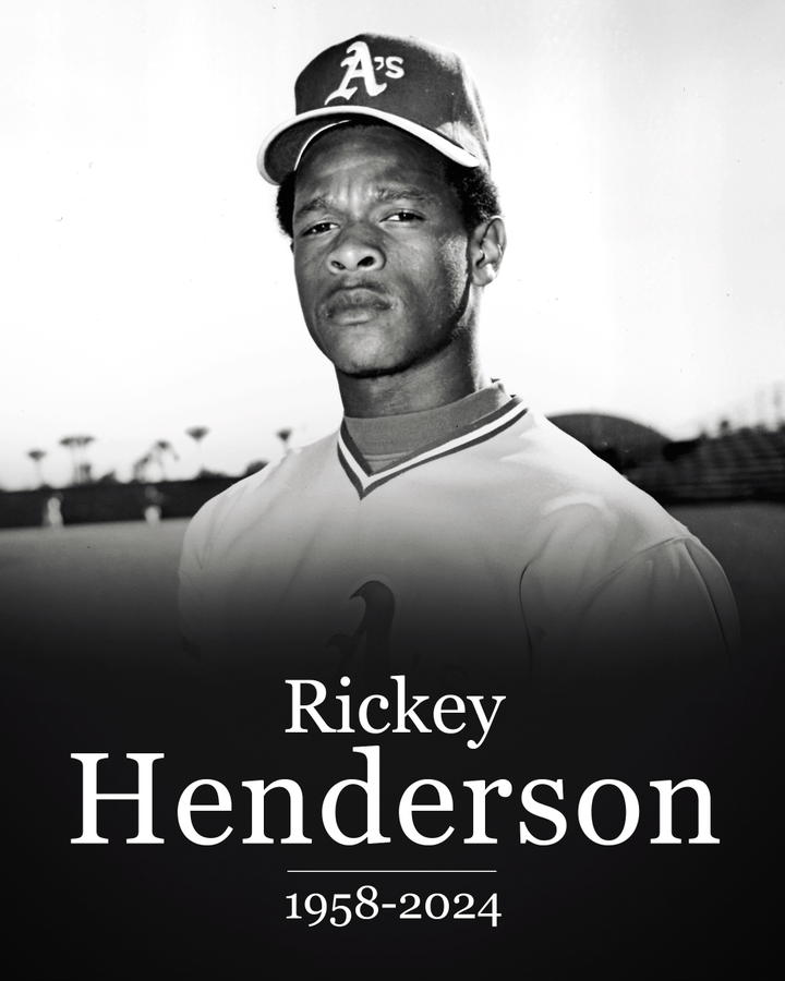 Rickey Henderson’s Family Release Statement After His Sudden Passing; Oakland A’s Offer Condolences