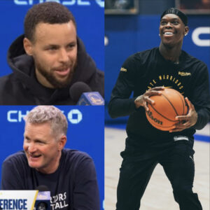 Steph Curry and Steve Kerr Discuss Impact After Warriors Acquire Dennis Schröder From Nets