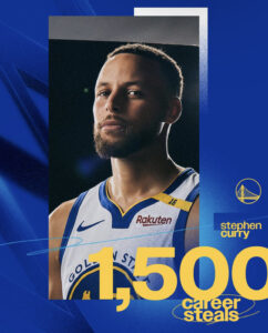 Warriors Steph Curry’s 1500 Steals Puts Him in Kobe Bryant and Lebron James Territory