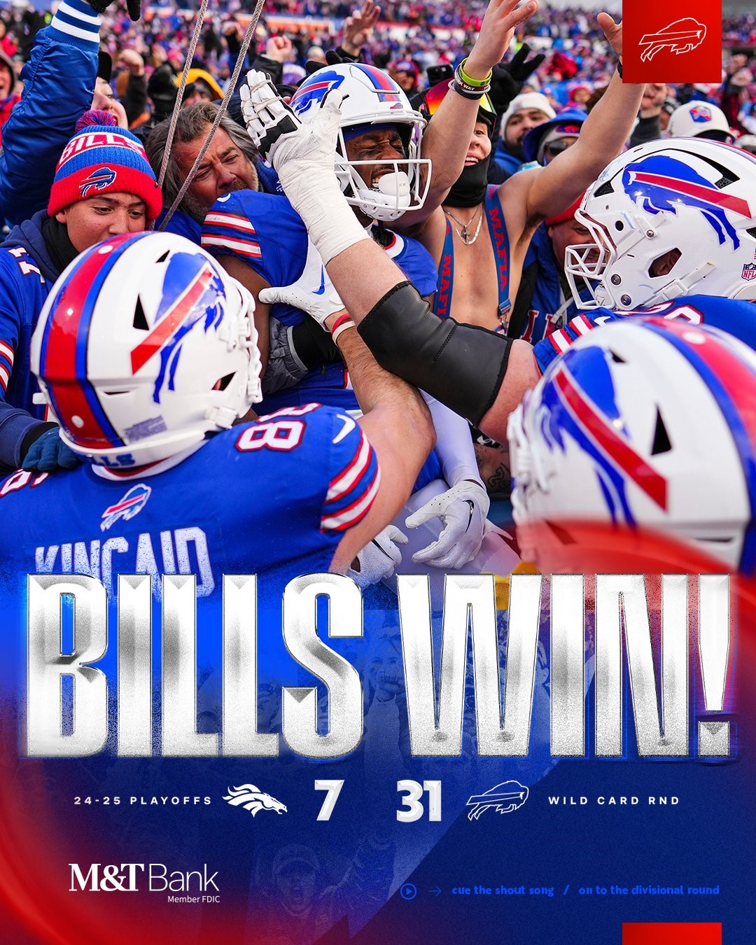 Buffalo Bills Banged On The Denver Broncos In Wild Card