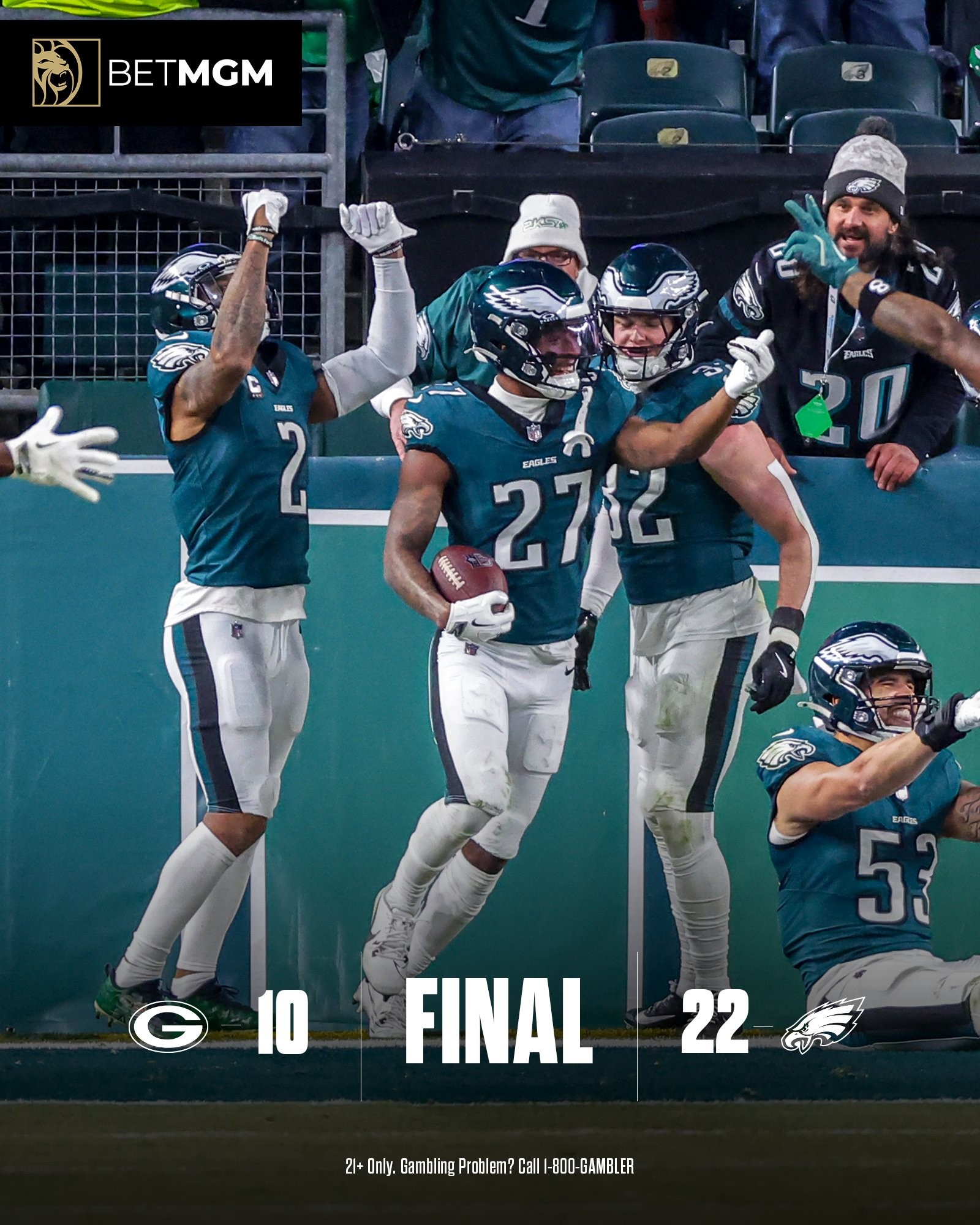 Eagles Showed No Love To The Packers In Wild Card Win