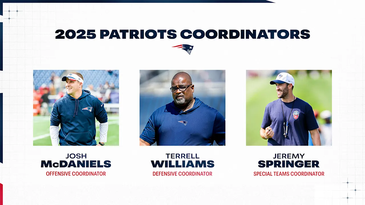 New England Patriots Announced Their New Coordinators