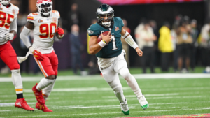 Quarterback Jalen Hurts Named the MVP Of Super Bowl LIX